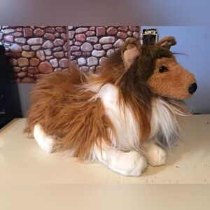 Sheltie Douglas Cuddle Toys Collie Dog Plush 18" Realistic~Pristine~Immaculate